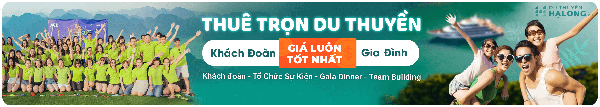 Du Thuyền Hạ Long Kỳ Nghỉ Công Ty